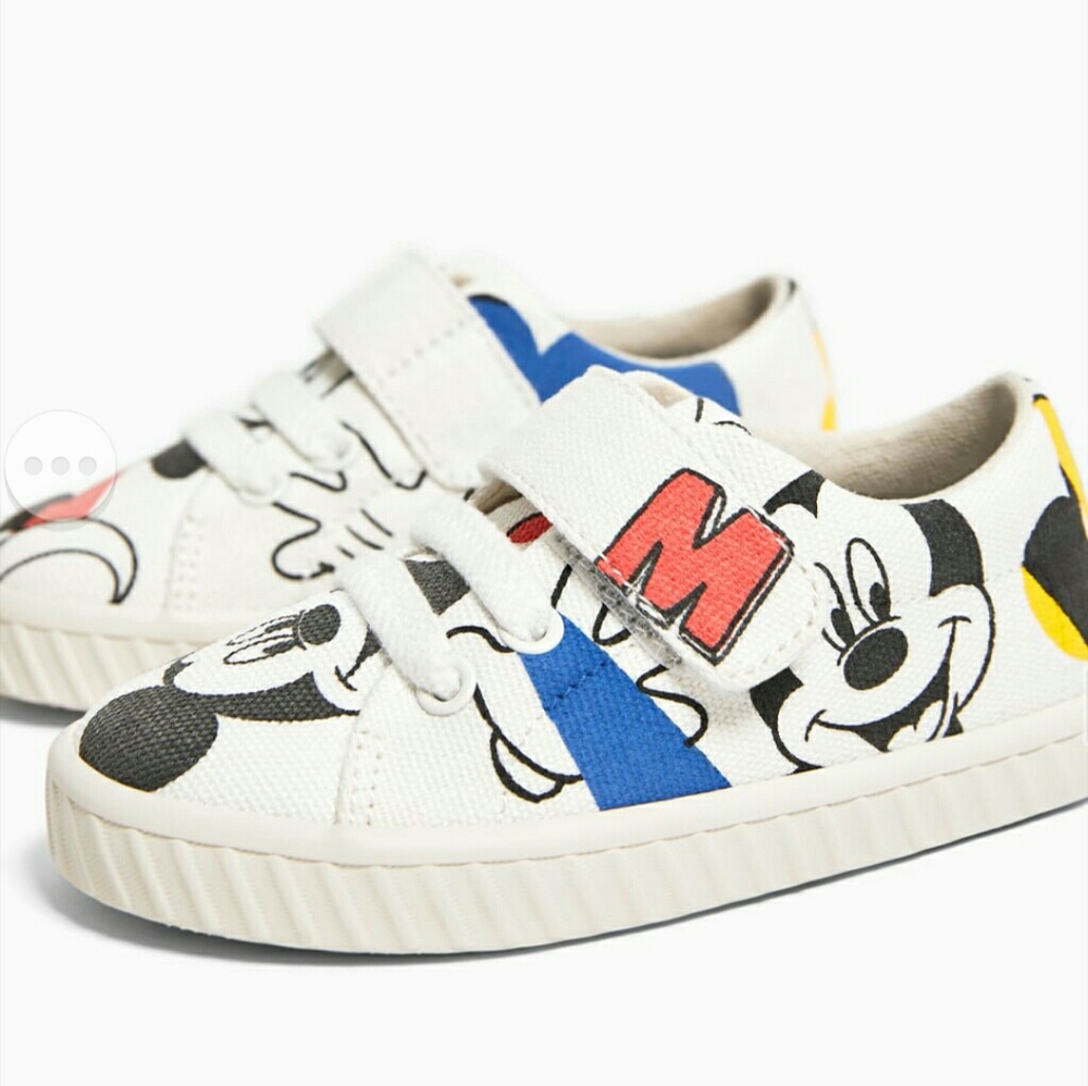 Zara Mickey Sneakers